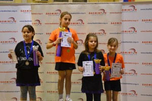 Anđela Vitman i Katarina Delja na pobedničkom postolju