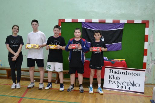 Sa leva na desno: 1. Stefan Mijatović, 2. Aleksandar Vitman, 3. Jovan Kocić, 3. Mihajlo Borka