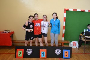 Osvajači medalja plava kategorija devojčice