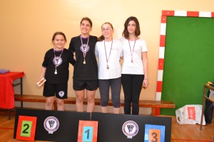 Osvajači medalja crvena kategorija devojčice